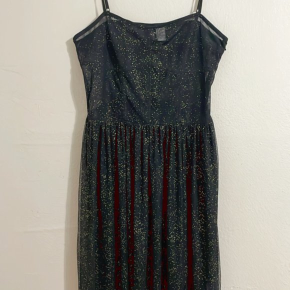 metallic 70s dress Vintage 70s Black Metallic Knit Dress by Jay Kobrin Maisonette – Better  Dresses Vintage